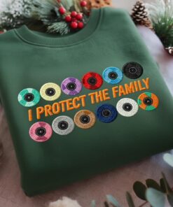 Alternative view of I Protect The Family Record Embroidery Sweatshirt, The Life Of Sweater, Funny Music Fan, Music Concert Fan, Taylor Concert Shirt For Fan