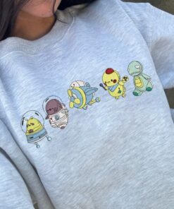 Alternative view of Love and Deepspace Emoji Friends Dark Version Otome Game Embroidered Sweatshirt