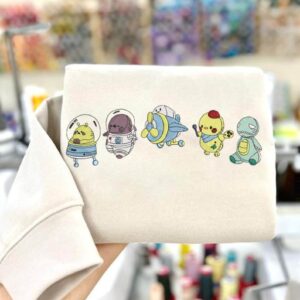 Love and Deepspace Emoji Friends Dark Version Otome Game Embroidered Sweatshirt