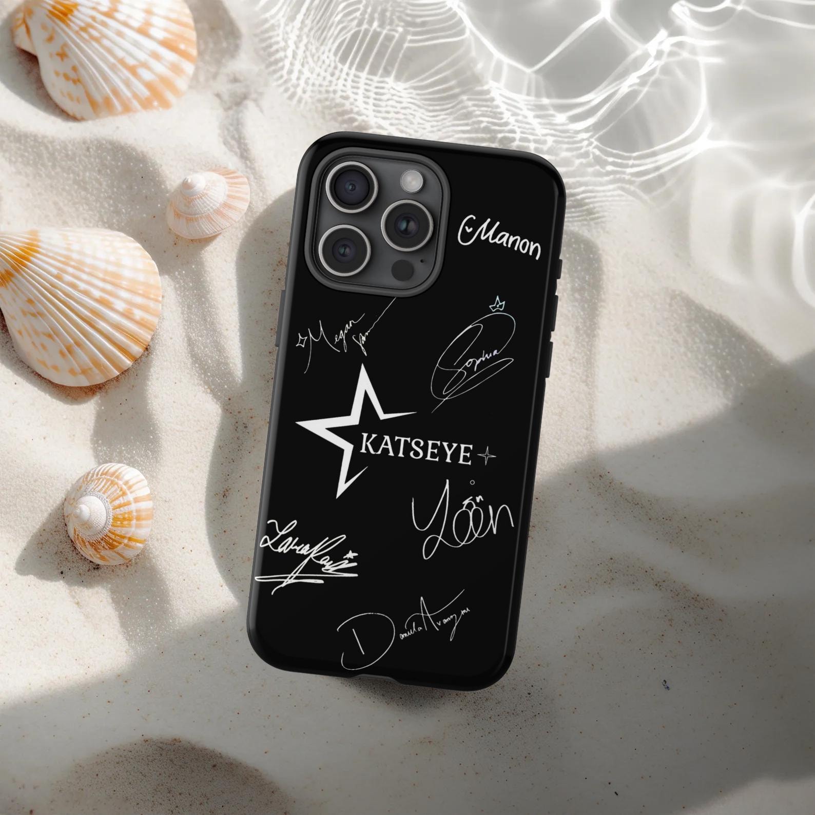 Katseye Signature Kpop Phone Case: Protective Fan Merch
