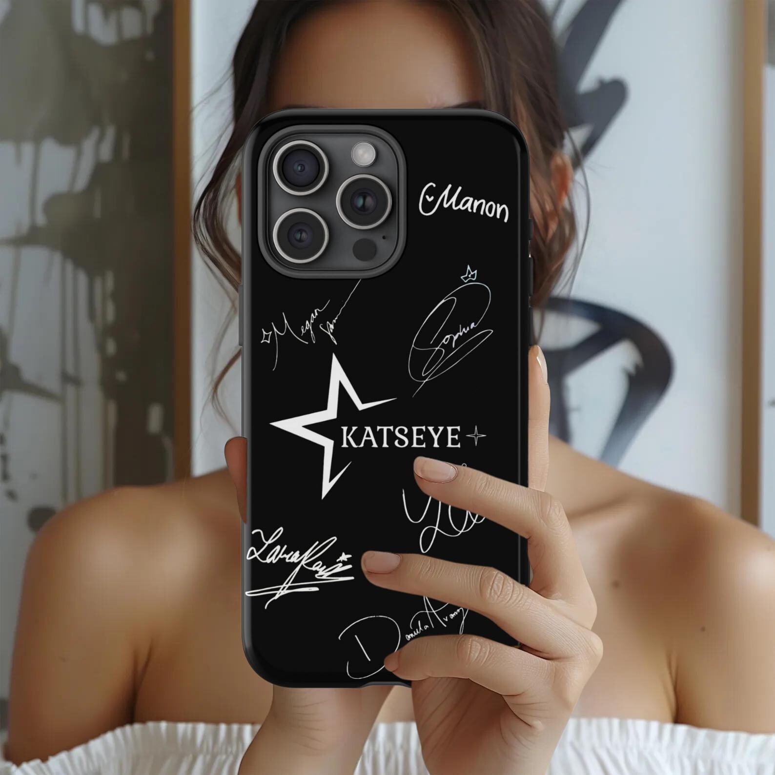 Katseye Signature Kpop Phone Case: Protective Fan Merch - Image 2
