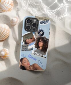 Alternative view of Katseye Manon Phone Case, Kpop Katseye Fan Merch , Protective Glossy or Matte Case for Phone