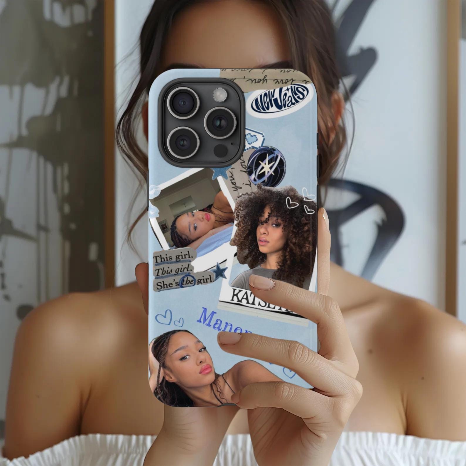 Katseye Manon Phone Case, Kpop Katseye Fan Merch , Protective Glossy or Matte Case for Phone - Image 4
