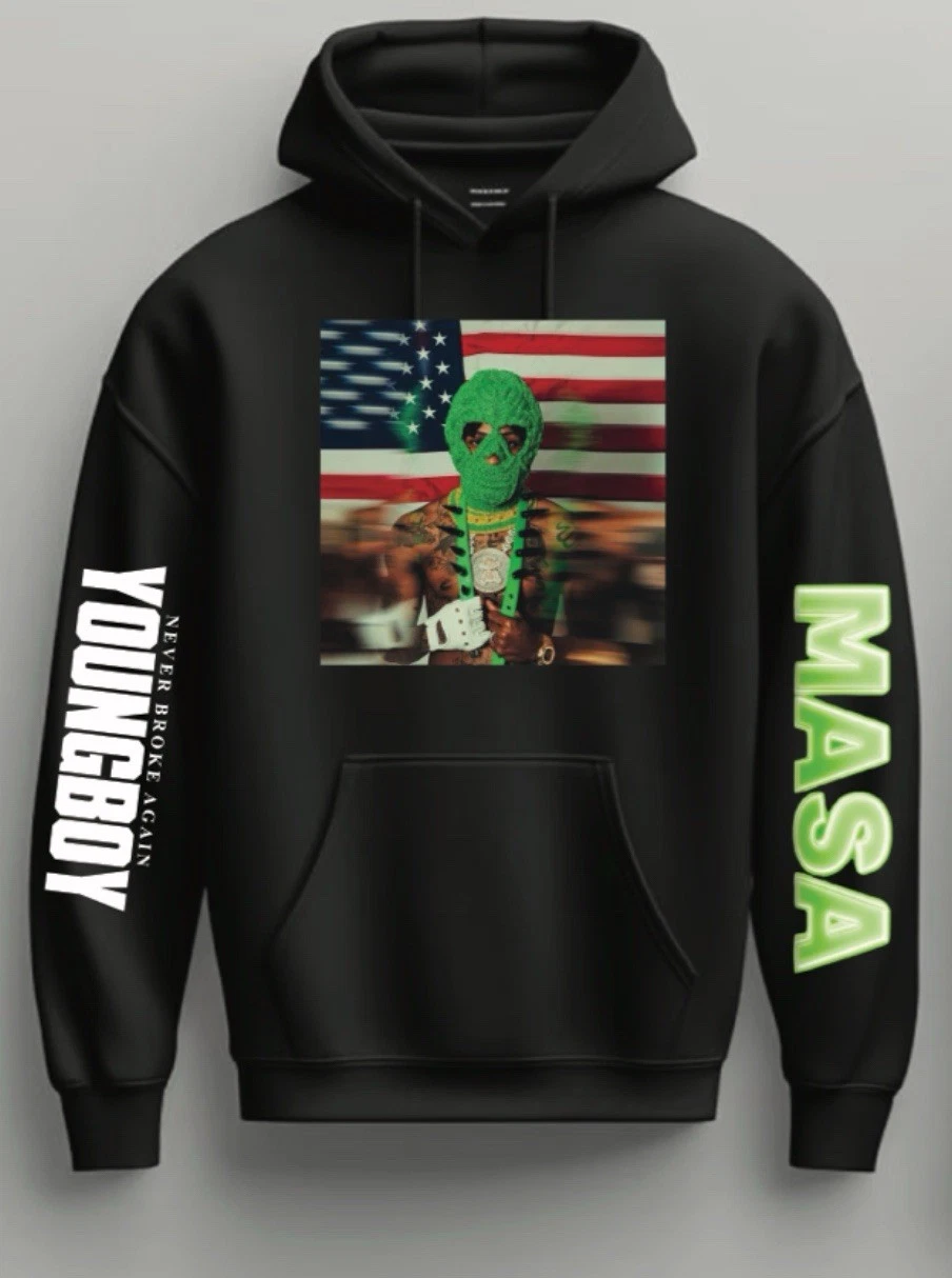 NBA Youngboy Make America Slime Again MASA Hoodie - Image 3