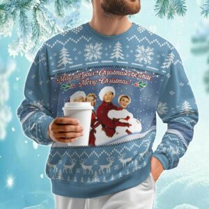 White Christmas Ugly Sweater, White Christmas Movie Xmas Sweater, Christmas Song Holiday Sweater, Xmas 90s Movie Shirt