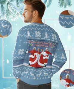 Alternative view of White Christmas Ugly Sweater, White Christmas Movie Xmas Sweater, Christmas Song Holiday Sweater, Xmas 90s Movie Shirt