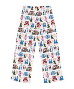Alternative view of White Christmas Pajama Pants - Women’s - Holiday Lounge Wear, Vintage Film Fan Gift