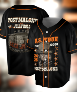 Post Malone 2025 Baseball Jersey