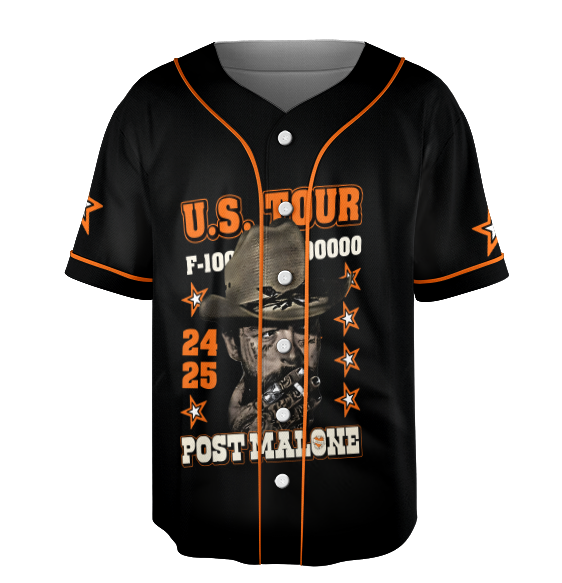 Post Malone 2025 Baseball Jersey - Image 5