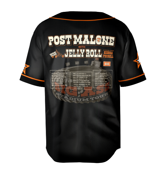 Post Malone 2025 Baseball Jersey - Image 6