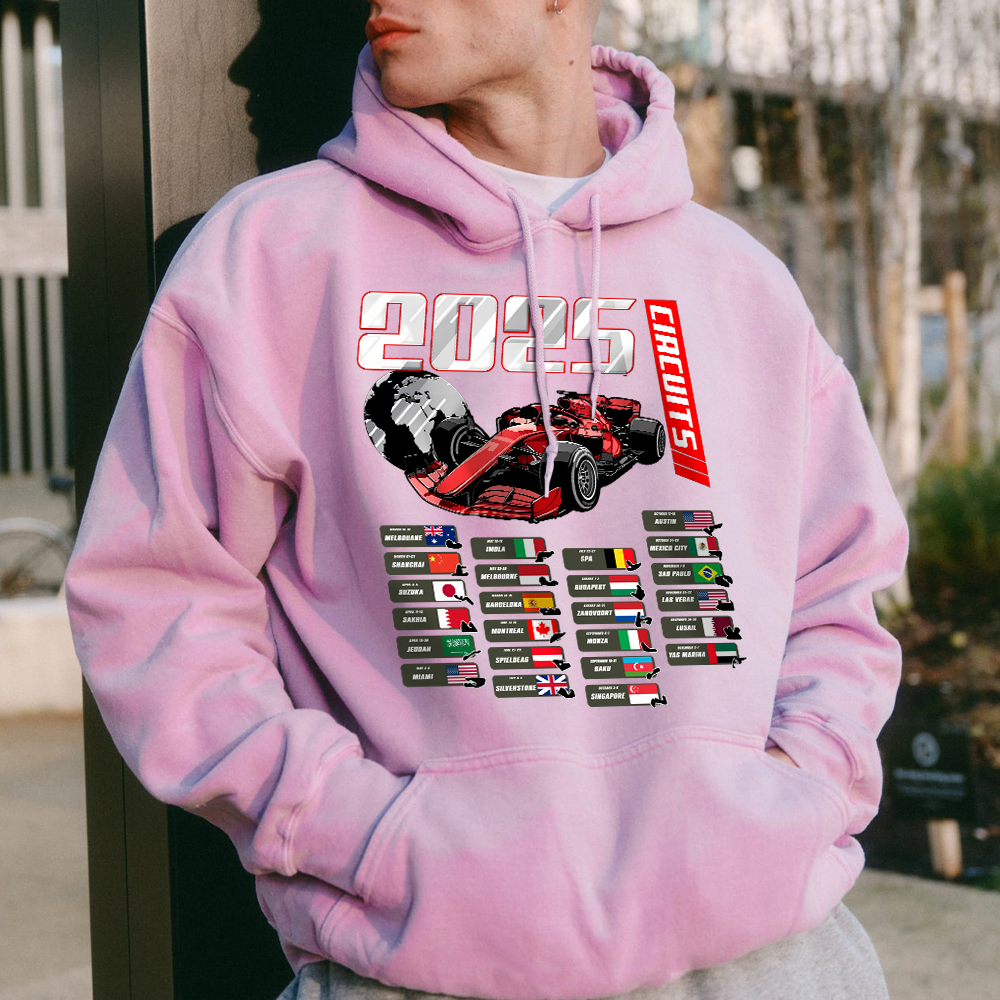 Formula One 2025 Season T-Shirt, Race Weekend Formula 1, Circuit Map Merch, F1 Race Day Shirt, Formula 1 Gifts Women Men, F1 - Image 4