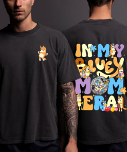 Alternative view of Cool Mom Club Bluey T-shirt, Bluey mom Sweatshirt, Bluey family Hoodie, Mother's day, Father's day, Bluey gift, Bluey birthday