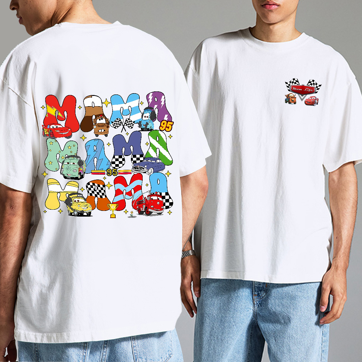 Disney Pixar Cars Mama Shirt, Mom Life lightning mcqueen Shirt, Disney Mom Shirt, Mother Day Shirt