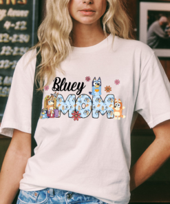 Bluey Mom Shirt, Cool Moms Club T-Shirt, Mother's Day Gift for Moms, Funny Mom Shirt, Cute Bluey Tee, Gift for Bluey Fans