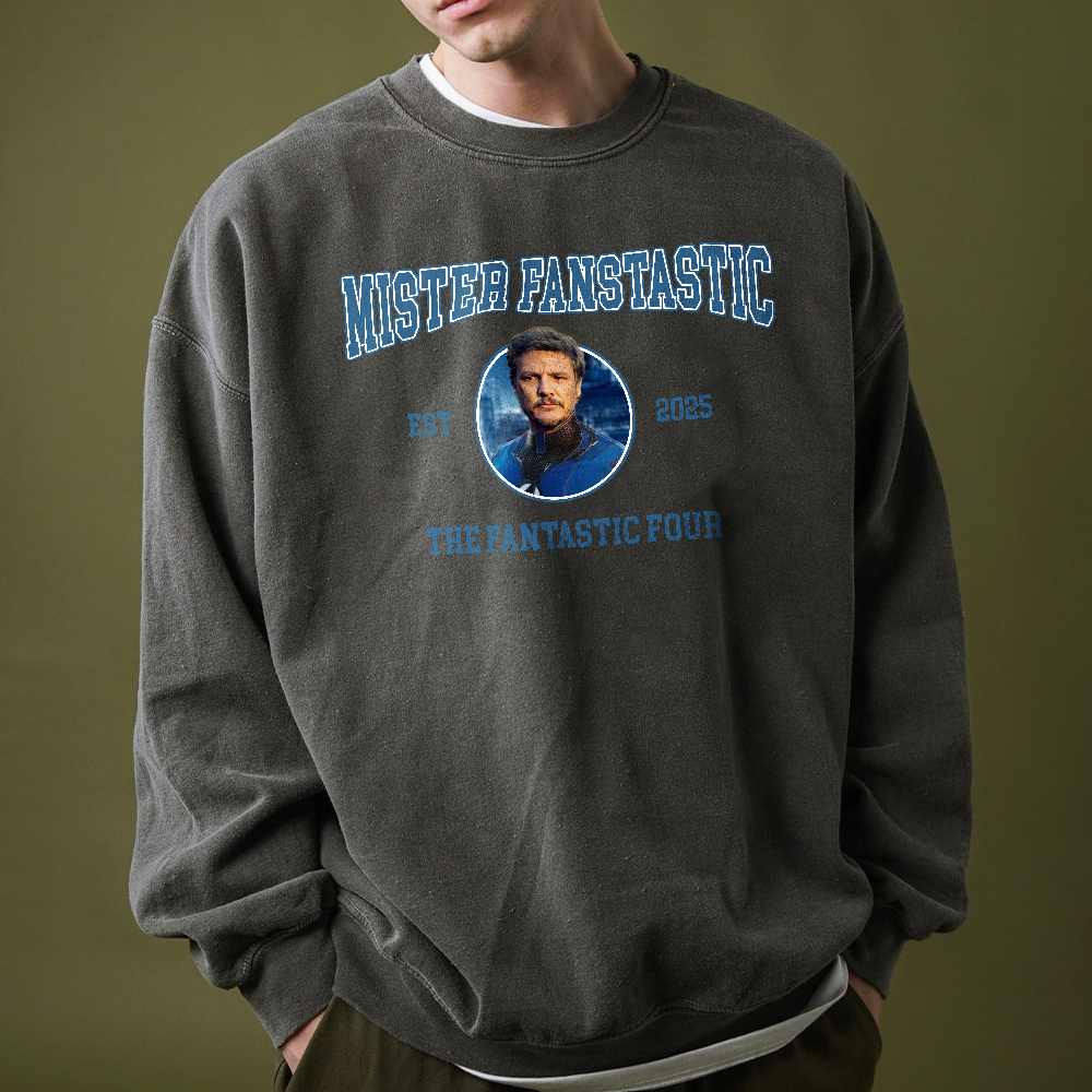 Vintage TShirt Mister Fantastic, Fantastic Four Mister Fantastic Sweatshirt, Personalized Fantastic Four Mister Fantastic Shirt - Image 5
