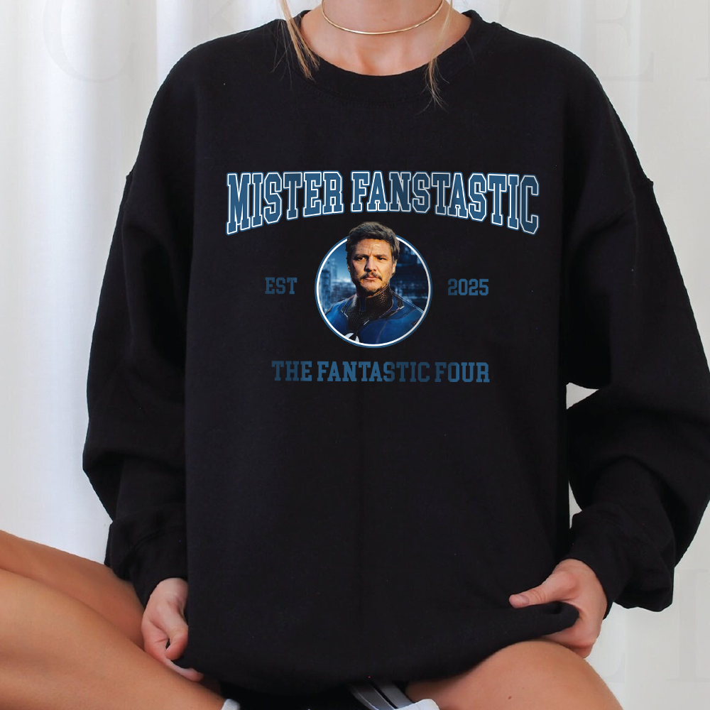 Vintage TShirt Mister Fantastic, Fantastic Four Mister Fantastic Sweatshirt, Personalized Fantastic Four Mister Fantastic Shirt - Image 3