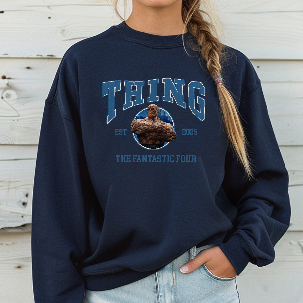 Fantastic Four The Thing Shirt Tee 2025, The Fantastic Four First Steps T-Shirt, Avengers Superhero Studio Shirt - Image 3