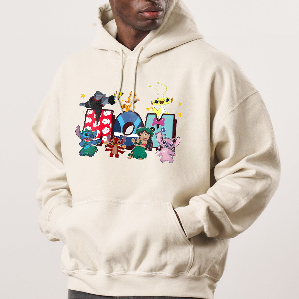 Stitch and Lilo Mom Shirt, Mama Stitch Crewneck, Disney Mom Shirt, Mother's Day Shirt, Mom Life Shirt, Disney Vacation Shirt For Mama - Image 3