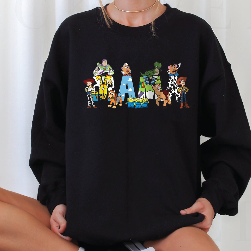 Retro Toy Story Mama Shirt, Mama Cartoon Shirt, Magical Mama Shirt, Mothers Day Shirt, Gift For Mom - Image 2