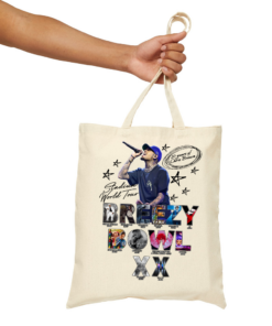 Chris Brown Breezy Bowl Tour Tote Bag
