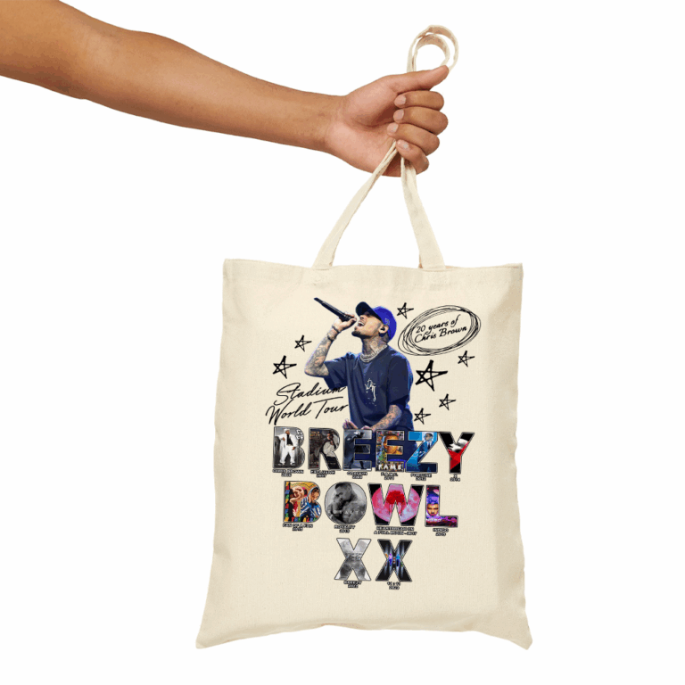 Chris Brown Breezy Bowl Tour Tote Bag