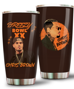 Chris Brown Tumbler Wrap, Music Lovers Tumblers