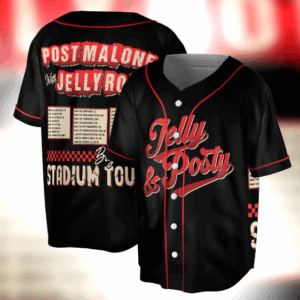 Jelly Roll Posty Jersey, Jelly Roll Concert Tshirt, Post Malone Jersey