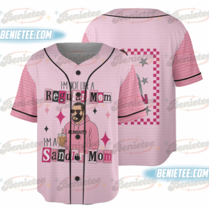 Funny I'm not a regular Mom I'm a Sandler Mom Baseball Jersey, Adam Sandler Funny Jersey, Adam Sandler Fan Gift, Gift for Mom, Actors Tshirt