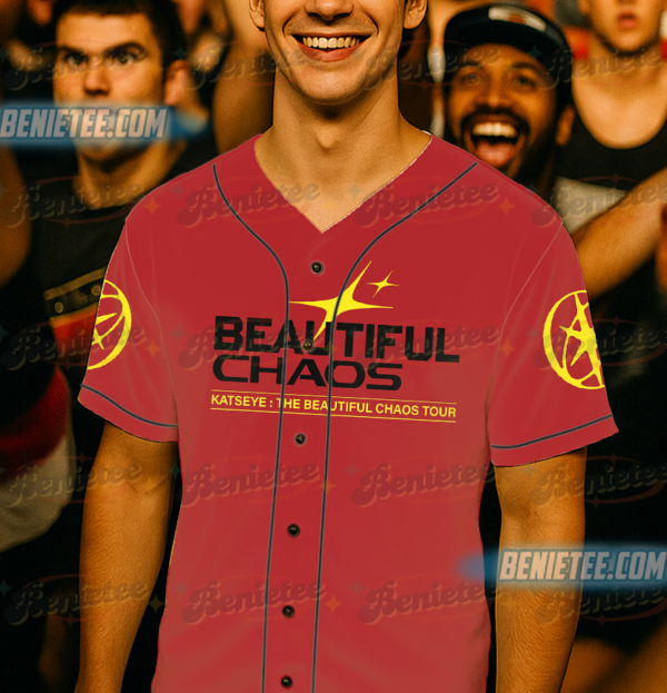 Alternative view of Katseye K-Pop Baseball Jersey, Girl Group Graphic Tee, Korean Pop Idol Jersey