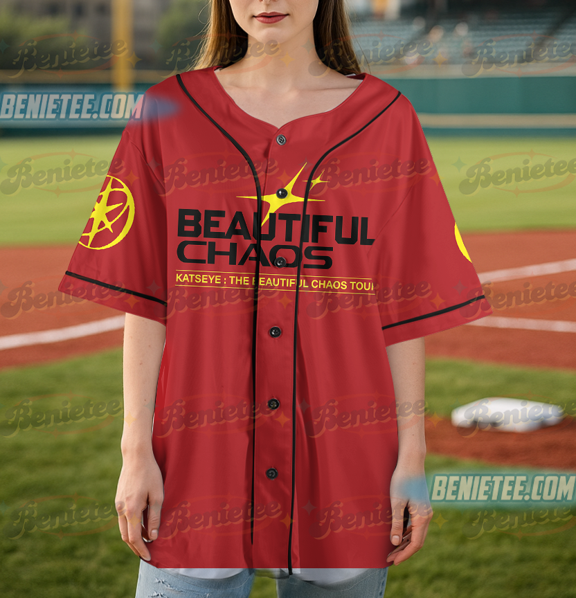 Katseye K-Pop Baseball Jersey, Girl Group Graphic Tee, Korean Pop Idol Jersey - Image 4