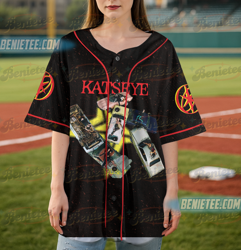 Retro Katseye Beautiful Chaos Tracklist Baseball Jersey, Katseye Gnarly Jersey, Gabriela Shirt, Katseye Soft is Strong Shirt - Image 4