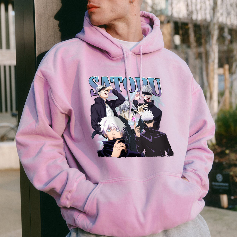 Retro Satoru Gojo Shirt, Jujutsu Kaisen Anime T-Shirt, Anime Sweatshirt, Anime Hoodie, Anime Fan Gift, Birthday Gift - Image 3