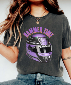 Vintage Hammer Time Racing Tee, Unisex Formula 1 T-Shirt, Hamilton Mercedes 2021, Gift for Race Fans, Casual Streetwear