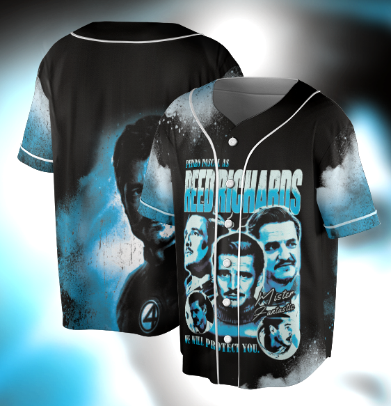 Reed Richards Jersey ,Mister Fantastic tee