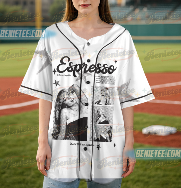 Alternative view of Sabrina Carpenter Short N Sweet Album Baseball Jersey