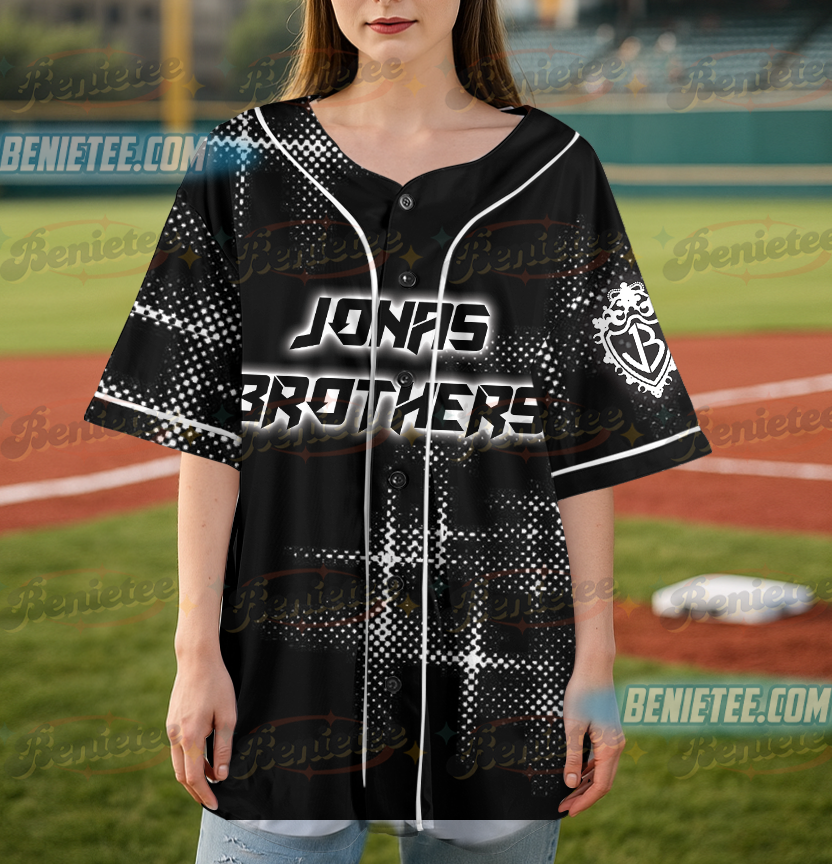 Nostalgic Jonas Brothers Tour Baseball Jersey - Image 4