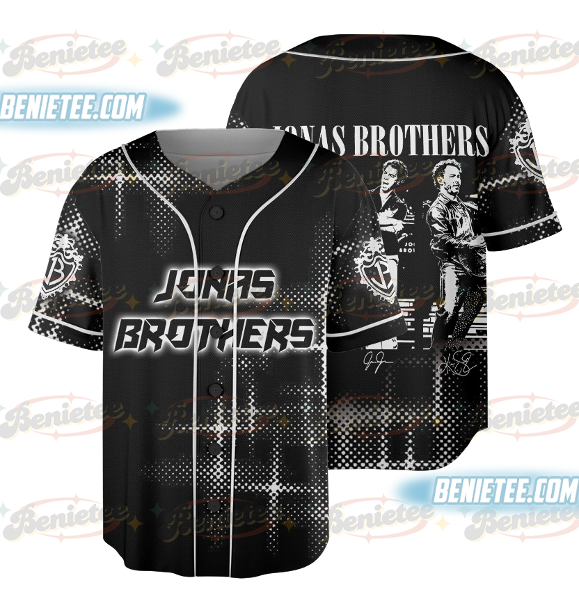 Nostalgic Jonas Brothers Tour Baseball Jersey