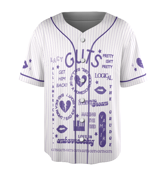 Olivia Rodrigo Album Guts Jersey - Image 3