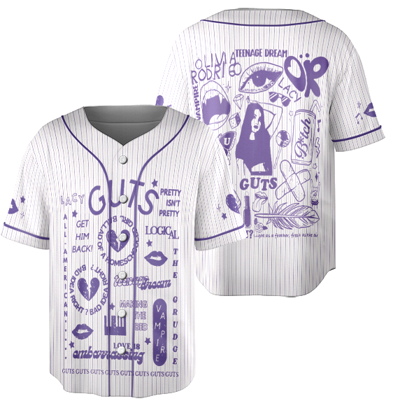 Olivia Rodrigo Album Guts Jersey - Image 4