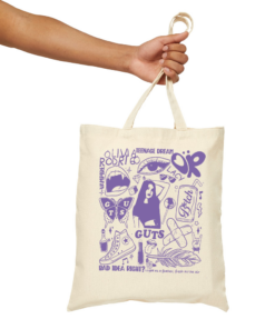 Alternative view of Olivia Rodrigo Tour Tote Bag