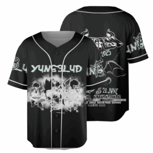 Yungblud Life on Mars Jersey, Yungblud Collage Jersey, Yungblud 2025 Concert Baseball Jersey, IDOLS Tour 2025 Yungblud Tee