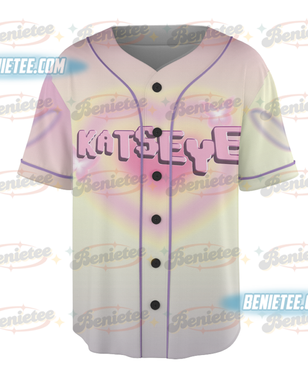 Alternative view of Gnarly Katseye Baseball Jersey, Kpop Katseye groupe single 2025 Jersey