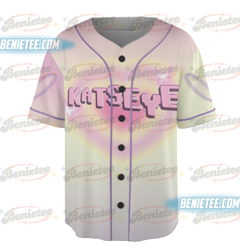 Gnarly Katseye Baseball Jersey, Kpop Katseye groupe single 2025 Jersey - Image 2