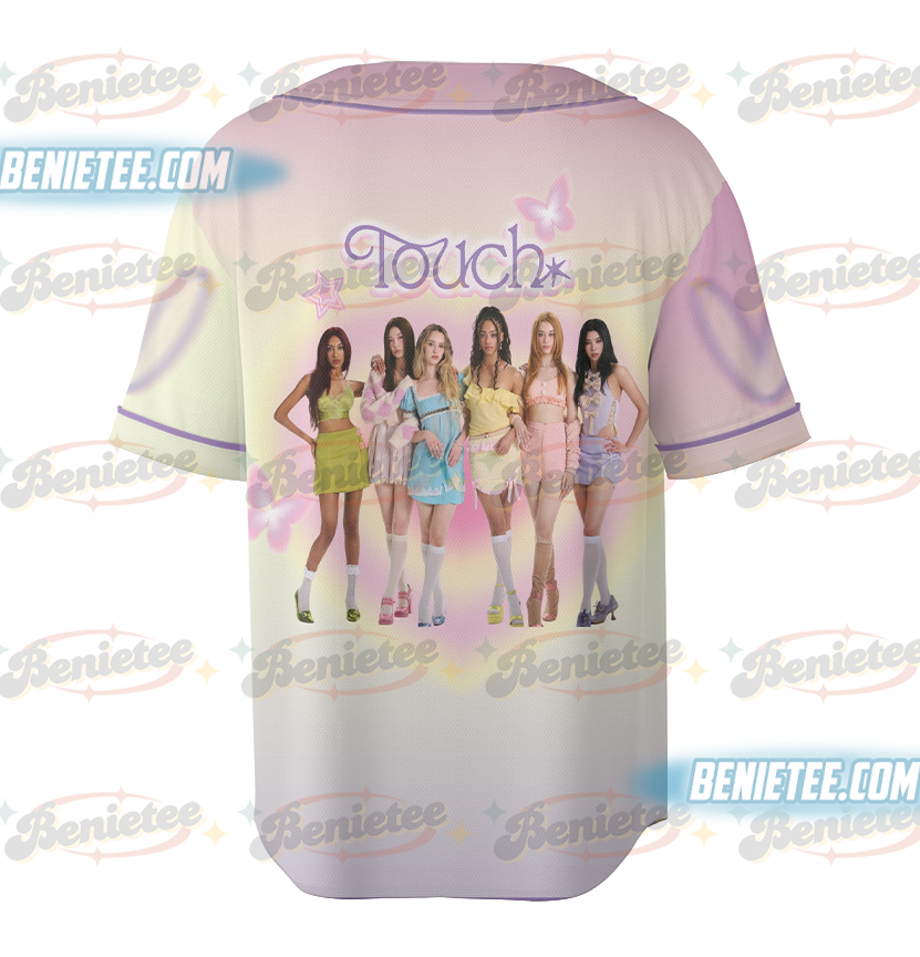 Gnarly Katseye Baseball Jersey, Kpop Katseye groupe single 2025 Jersey - Image 3