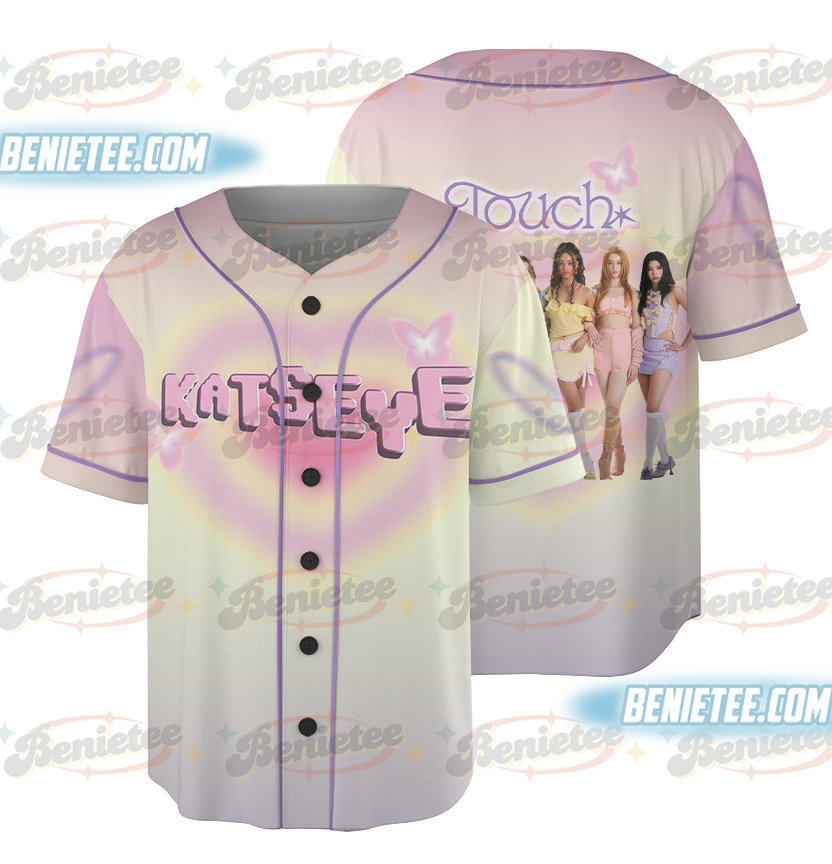 Gnarly Katseye Baseball Jersey, Kpop Katseye groupe single 2025 Jersey