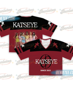 Katseye Kpop Football Jersey Crop Top Fan Inspired Katseye Band Tee Graphic Kpop Shirt Since 2023