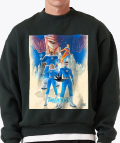 Alternative view of Fantastic Four Shirt, The Fantastic Four T-shirt, Johnny Storm, Fantastic Four Movie
