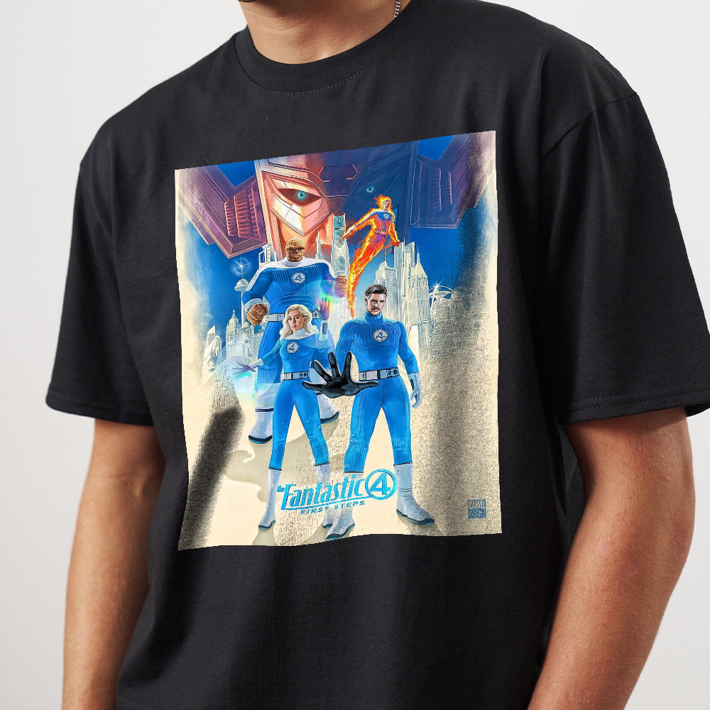 Fantastic Four Shirt, The Fantastic Four T-shirt, Johnny Storm, Fantastic Four Movie - Image 3