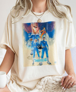 Fantastic Four Shirt, The Fantastic Four T-shirt, Johnny Storm, Fantastic Four Movie
