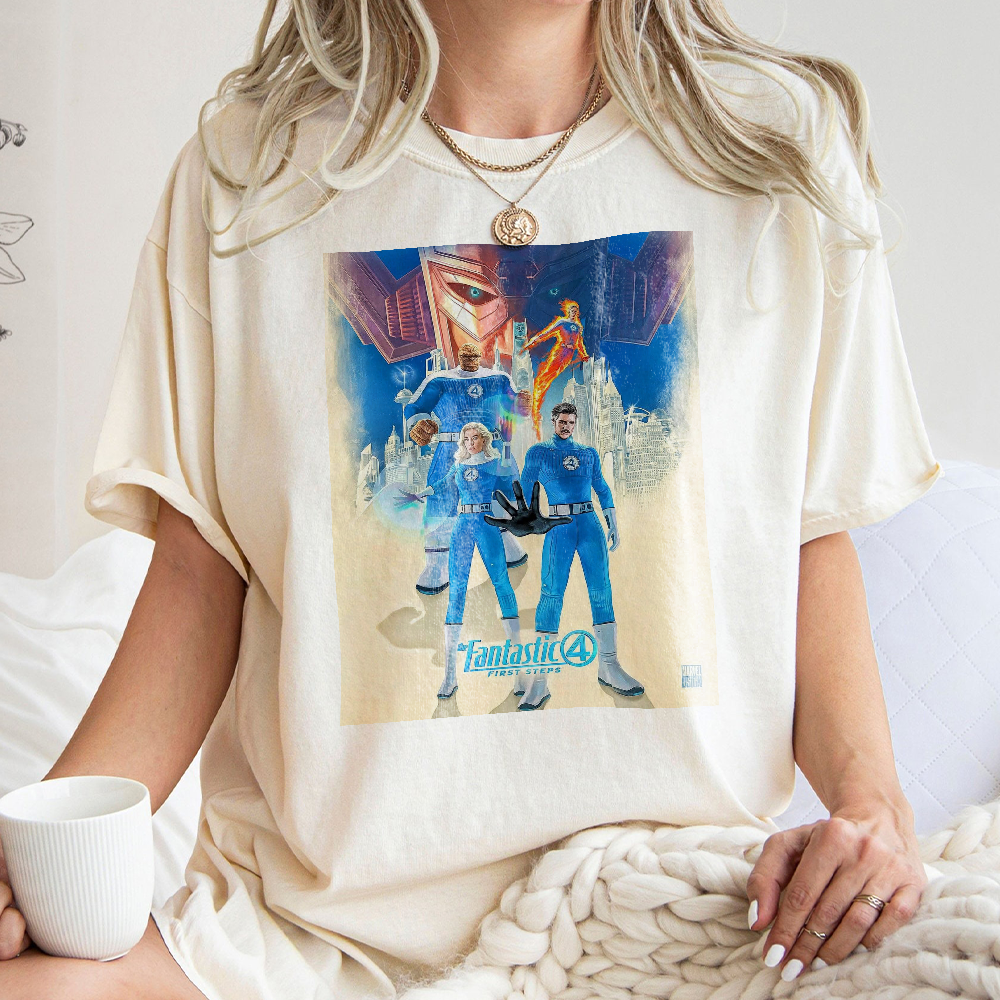 Fantastic Four Shirt, The Fantastic Four T-shirt, Johnny Storm, Fantastic Four Movie